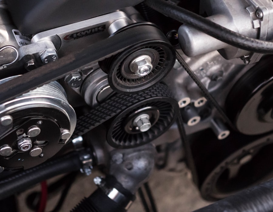 Motor Bölümü — Temizlenmiş motor bölümü
