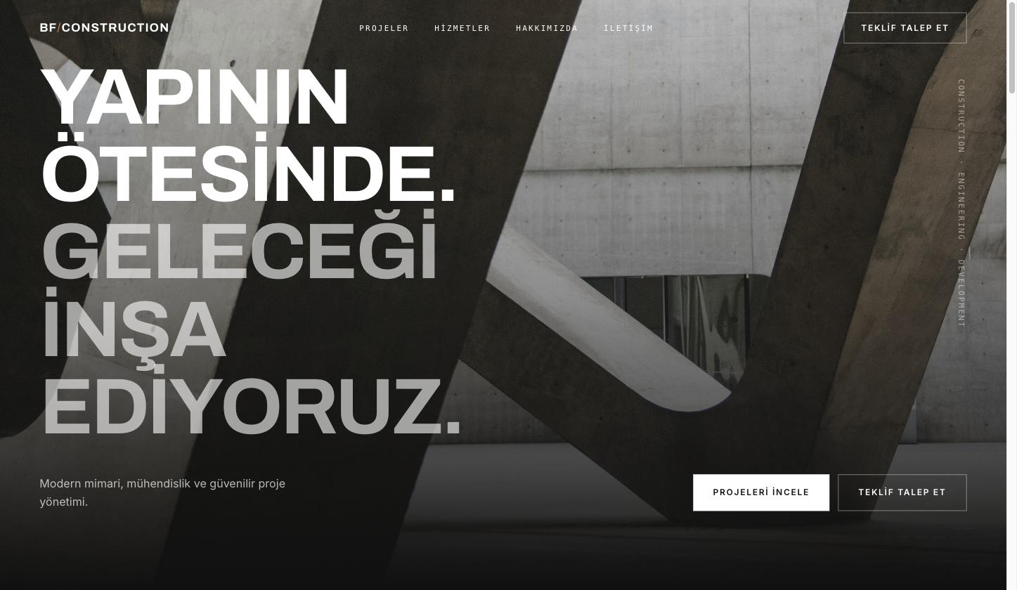 BF Construction ekran görüntüsü