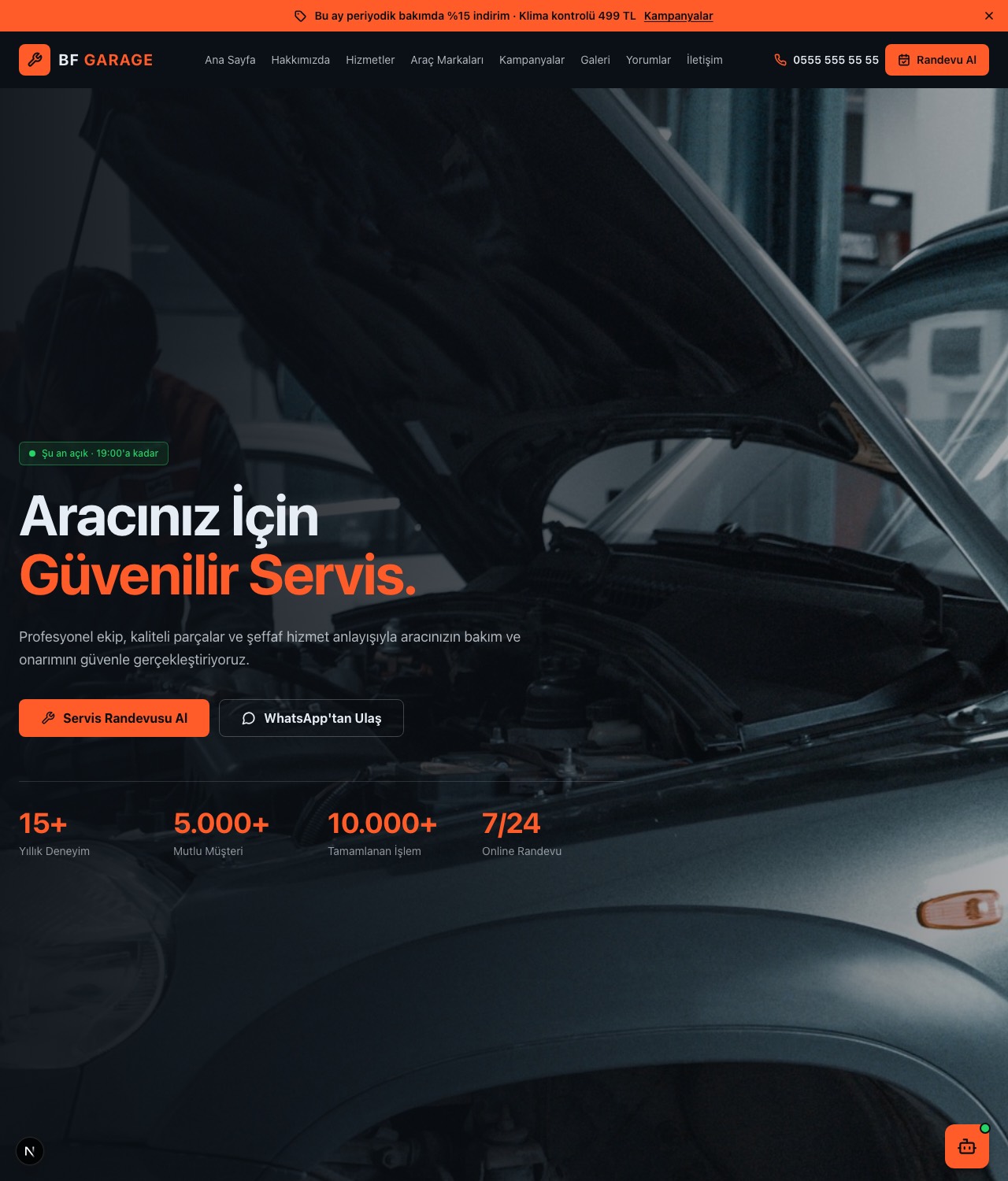 BF Garage önizleme
